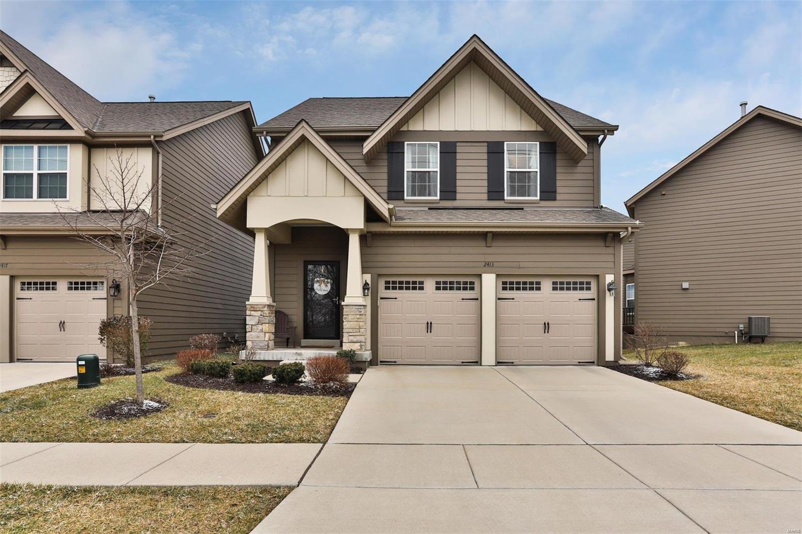 Very motivated seller!!!!  Welcome to maintenance free living! No more yard work, no more shoveling snow! This home features young neutral decor with fresh paint in todays colors. Move right in, nothing to do but unpack and enjoy! The main level features an open floor plan, gas fireplace, plantation shutters, gleaming wood floors flowing from the front entry foyer through the great room, dining area and into the gourmet kitchen with huge island, stainless steel appliances, gorgeous quartz countertops and tile backsplash. Upstairs you will find the master suite with huge walk in closet and ensuite bath. The additional 2 bedrooms are generous in size and are serviced by hall bath. There is a bonus nook that is the perfect spot for an at home office space. Need room to grow?  The basement is wide open with an egress window and rough in for a full bath. Outback is a lovely patio overlooking lots of green common ground. This is a wonderful community in a super convenient location. Location: Detached