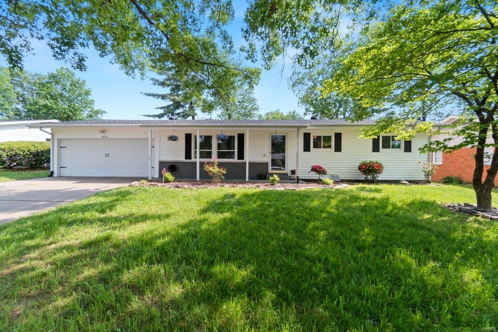 Welcome to 1831 Lawanda! This 3 bed / 2 bath ranch house is situated on a quiet, dead end street. Fall in love with the stunning hardwoods floors in living room and bedrooms. Kitchen is equipped with stainless steel appliances and fresh, navy cabinets that extends into eat - in kitchen area with sliding glass doors to the deck – BBQing is a breeze! Relax on the beautiful covered back deck while admiring the large fenced in back yard area. Cozy basement area contains extra full bathroom and laundry. Sitting on G, waiting on O this is MOVE IN READY. Come check it out!