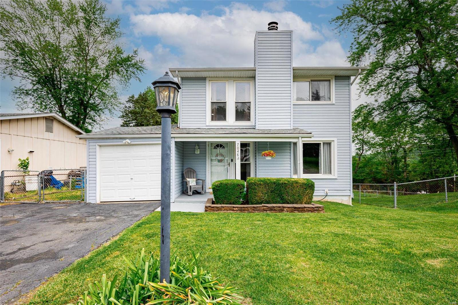 What a beautiful home with amazing updates throughout. During the winter you can cozy up by the fireplace, and during the summer evenings you can hang out on the deck overlooking your large, fenced in back yard. Living room has a wood burning fireplace. Kitchen has 42" custom cabinets and solid surface countertops. Powder room on the main floor has been completely remodeled and updated. Finishing off the main floor is a large main floor laundry room. Upstairs you'll find a large primary bedroom plus two additional generous bedrooms and a refreshed full bath. Completing this wonderful home is the full basement with tons of possibilities. All appliances on the main floor could stay with the home. Refrigerator in the basement must be excluded. Thanks for visiting...Welcome Home! Additional Rooms: Mud Room