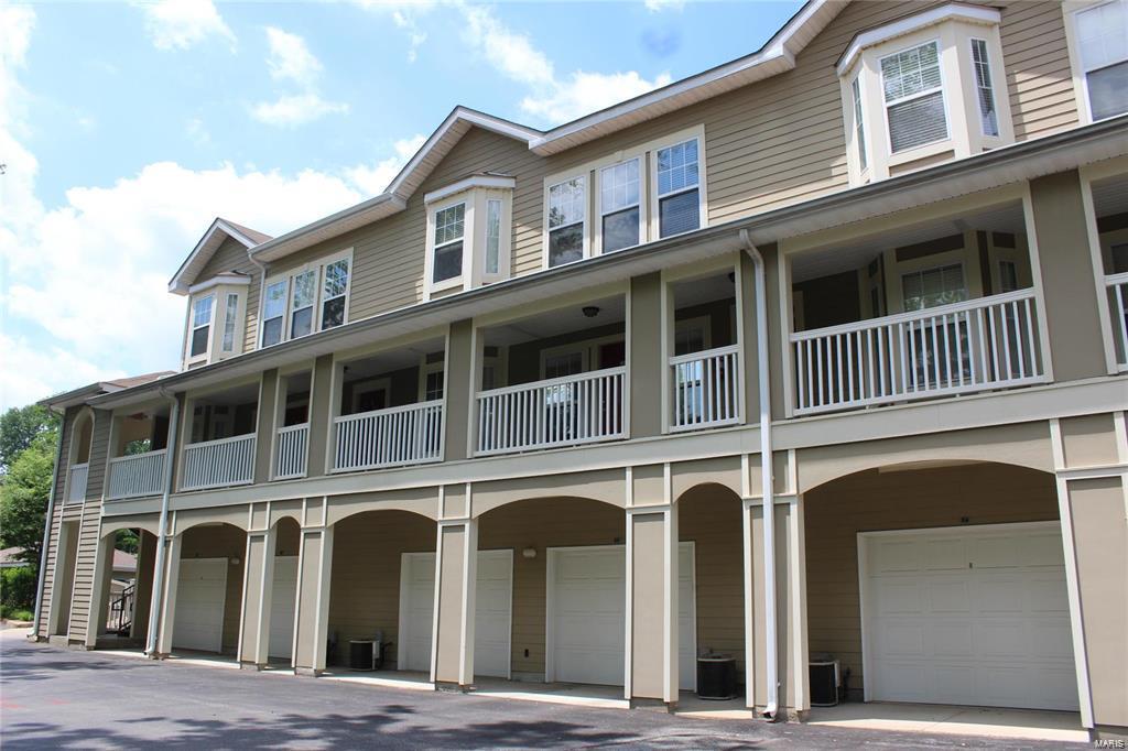 Great Condo with attached Private Garage in Webster Groves/Ladue! Possibly available fully furnished. Direct access to Hwy 40. Located in Mcknight Crossing complex, this unit is only 7 years old and fully updated. Park in the basement garage and enter the private interior stairway that leads to a gourmet kitchen with Granite Countertops, 42" Custom Cabinets, SS Appliances, & Breakfast Bar. Full Bath also has Granite Counters and Custom Cabinets. Main floor Laundry. Bedroom has a beautiful bay window and walk in closet. The complex features an inground pool, bbq area, dog park,community garden, walking trails, and bike racks. Walking distance to Tilles Park. Upscale living at its best! Available for long or short term lease immediately. Location: Suburban