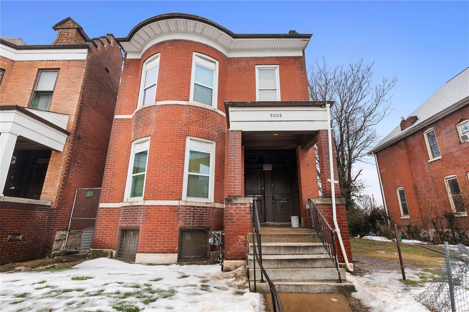 Back on market at no fault to the seller as the buyer could not close. Don't miss out on this MASSIVE duplex in the historic Academy neighborhood. Each unit has 4 true bedrooms and a sunroom off the back. One of the units is currently lease month to month under market rent while the other unit needs very little work to be rent ready. With potential rents of $1,200 per unit this one will cash flow very nicely. Both units have forced heat, and laundry access in the basement. Purchase this as a package with the 4-family next door- 5006 Cates. With close proximity to highways, public transportation, and retail this is a desirable rental location. Licensed agent has ownership interest in property. Occupied unit to be shown only with accepted contract. Call to schedule your showing today!