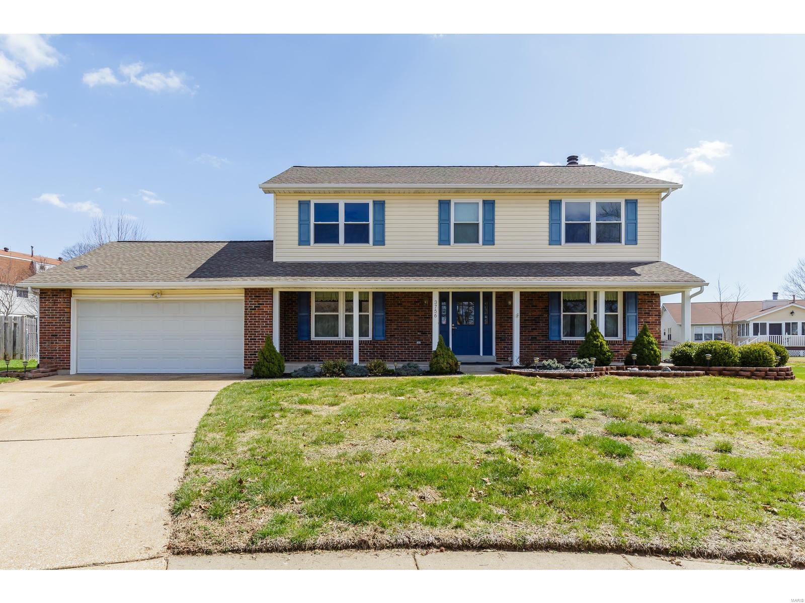 Gorgeous 2 story 4 Bd, 2-1/2 Bth, light-bright & spacious home w/open floor plan & so much to offer! Walk in to a lovely, formal entry. Office space conveniently located on main level. Formal dining room offers coffered ceiling, chair rail & large window. Updated kitchen w/custom cabinets, large Silestone counters, tile backsplash, dbl oven & dbl pantry. New flooring throughout main level. Great room's sliding door & windows offer great light. Cozy wood burning fireplace completes the room! Walk-out to a lovely private patio w/large flat back yd-great for entertaining, a quiet evening or perfect for children to play. Situated on an amazing lot in a private cul de sac! Master Bd has an updated private bth & walk in closet w/custom shelving! Walk-in closets in 3 Bds; 4th has dbl closets. New carpet & ceiling fans in Bds. New stairs & railing. Updated 6 panel doors, hardware & base throughout! Finished Bsmt offers so much extra living space! Great location near shopping & easy hwy access!