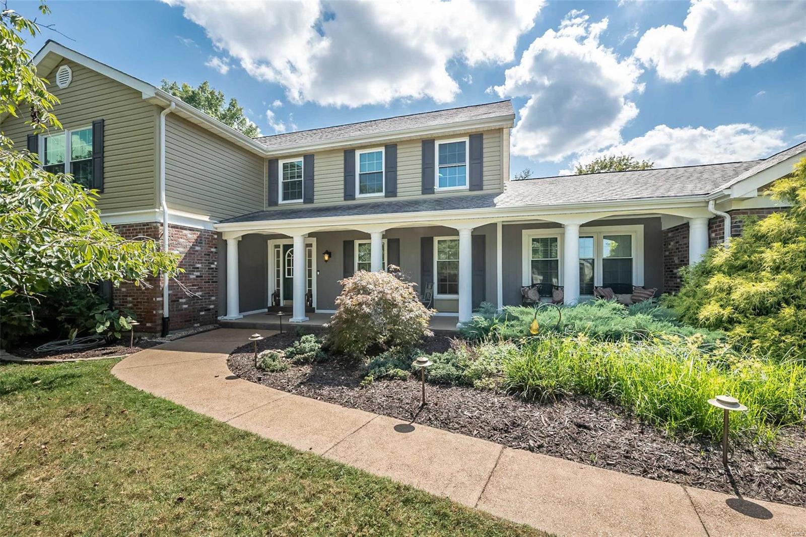 Located in the highly sought after Forest Hills Club Estates, 230 Pennington Ln, is a stunning home. ft. of beautifully designed living space, featuring 4 generously sized bedrooms, 5 baths & 1.2 acre lot. It has a bright & open floor plan, perfect for entertaining & everyday living. The great room boasts a fireplace, wet bar and is filled w/ natural light. The updated kitchen is a chef's dream with dbl ovens, gas cooktop, custom cabinets, center island & huge walk-in pantry.  A large laundry/mud room, a gorgeous 3 season room, formal dining & private office space, as well.  The Main Floor primary bedroom suite features a well-appointed & updated bathroom & walk-in custom closet. Upstairs there are three large bedrooms along with 2 full baths & loft area. inground salt water pool w/ new pump (7/2024) & large patio perfect are for those summer parties and gatherings. The 3 car garage is a dream with epoxy floors, storage cabinets, workspace & oversized to fit all the stuff. Additional Rooms: Sun Room