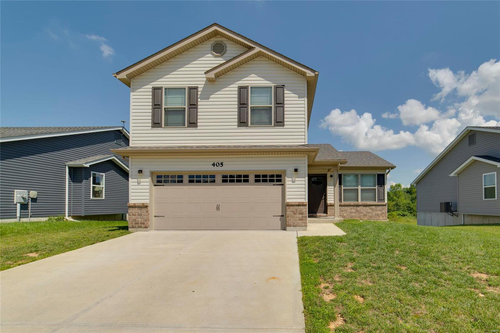We will be holding an open house Friday 8-26 from 5-7 If you are interested in Renting this house, mark your Calendar, no showings before open house. There is a $48.00 application fee and is rent ready! 1Year Lease $1900.00/month 2Year lease $1850.00/month. First month's rent and $1900.00 deposit due at signing lease. Pets allowed but will add $30.00/month to your rent.  This 3BD/2.5BA 2-story is right around the corner from Indian Camp Creek Park, a great way to spend your weekends. The kitchen offers 42" soft-close Maple Cabinets, Granite Counters, Stainless Steel Appliances: Built-In Microwave, Smooth-Top Electric Range & Refrigerator! Convenient 2nd Floor Laundry! MORE UPGRADES: Custom Neutral Paint, Framed Windows, Tall Baseboards, Adult-Height Vanities w/Marble Tops, Upgraded Carriage Garage Doors, Panel Interior Doors, Icemaker Water Line. Exterior offers Maint-Free Vinyl Siding, Enclosed Soffit & Fascia, Partial Brick Front.