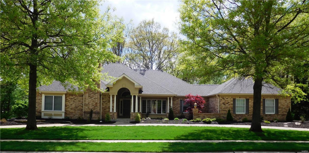 Significant Price Reduction!!! Sensational Ranch Home! Open Floor Plan! Circle Driveway. Outstanding Features incl: APPROX 5000+ SQ. FT of LIVING SPACE. New Roof 2016 & 2 Newer HVACs! Vaulted Great Rm w/ Floor-to-Ceiling Brick FP Open to Kitchen. Pass-thru Bar leads to Gourmet Kitchen w/ High-End Granite Countertops, Subzero Fridge, Tile Floors, Tiered Center Island w/Gas Cooktop. Elegant Dining Room w/ Box/Bow Window, Coffered Ceilings w/ Crown Molding & Chair Railing. Big Walk-in Pantry & Main Floor Laundry w/ Half Bath. French Doors lead to Study/Den w/ FP.  Extra Lrg Master Suite w/ coffered ceilings, Large Walk-in closet & Luxury Bath w/ Bay Windows overlooking woods! Prof-Finished Walk-Out Lower Level w/ Spacious Family Rm & Wet Bar, FP, Office, Large Bedroom & Full Bath with Oversized Tub. 3 FPs. Large Deck & Patio. Private Wooded Lot on Cul-De-Sac Street Backing to Trees & Surrounded by Nature. Enjoy the Subd. Pools, Tennis Courts & Walking Trails. Call Today! Additional Rooms: Mud Room