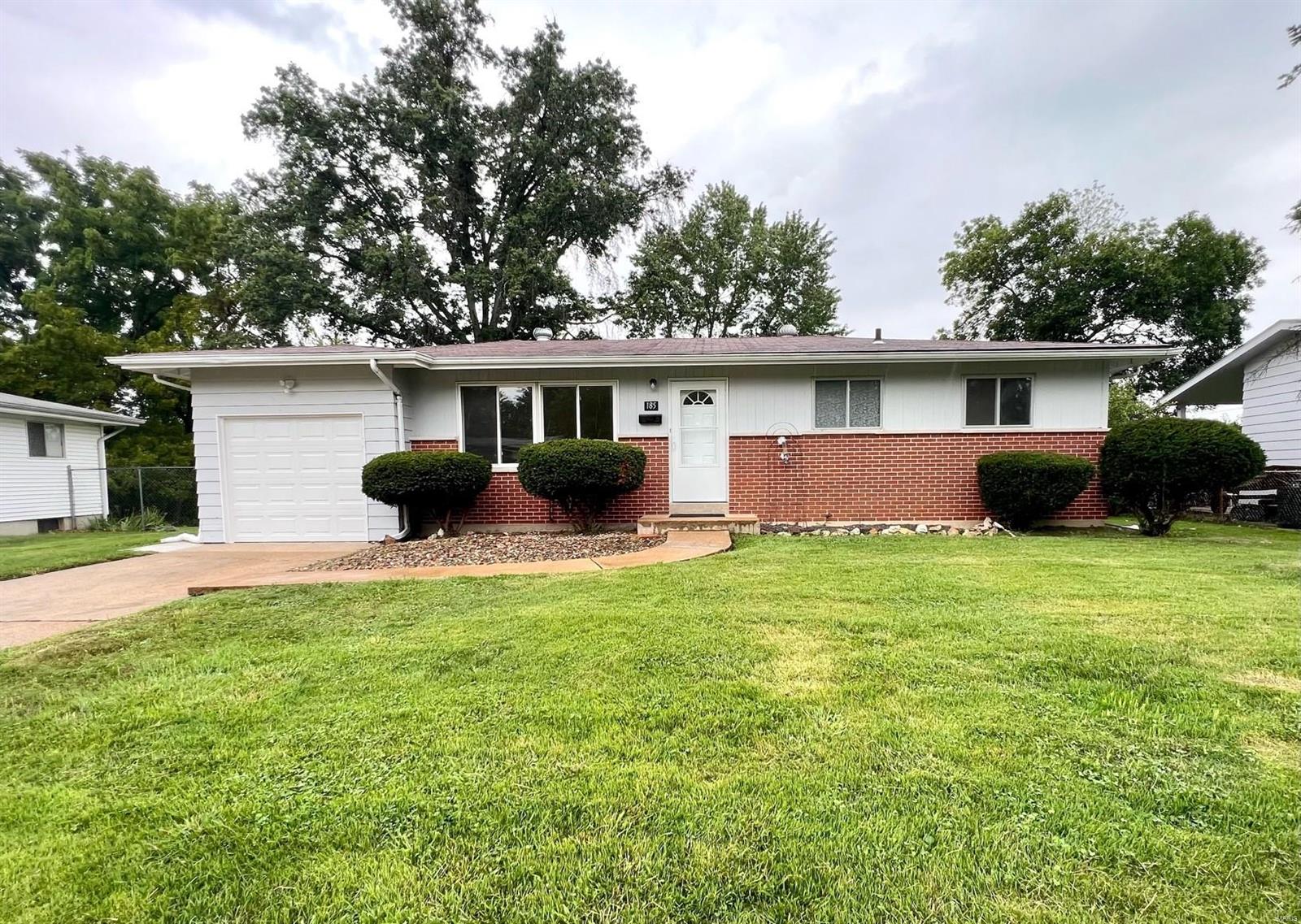 Don't miss out on this one. Adorable, updated 3 bed/1 bath ranch nestled on a large lot in Florissant. The home features wooden floors throughout, plenty of cabinet space in the kitchen, spacious-partially finished LL, attached garage, and a fenced in back yard. Quiet neighborhood close to shopping.