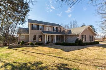 Spectacular custom home located on the Innsbrook championship golf course. This spacious 4-bedroom custom home offers a cozy yet elegant setting offering views of the golf course and the surrounding forest. Home features a spacious great room with a 2-story wall of windows flanking a gas fireplace, ML hardwood floors, tongue and groove pine ceilings with crown moldings, ML master bedroom suite with separate tub and shower, private dining room, spacious, updated, kitchen with island counter, solid surface counters and walk-in pantry, breakfast room offering views of the natural surroundings. Separate family room with built-in shelving offers a quiet respite. Oversized 3-car garage provides for plenty of storage. Upper level bedrooms (3) and bath provide plenty of overnight guest/family accommodations. LL walkout offers a spacious recreation room with gas fireplace, study and a large storage area, perfect for the hobby/shop room. Walk to the Clubhouse; short drive to the amenity complex. Suitable for Bed/Brk
