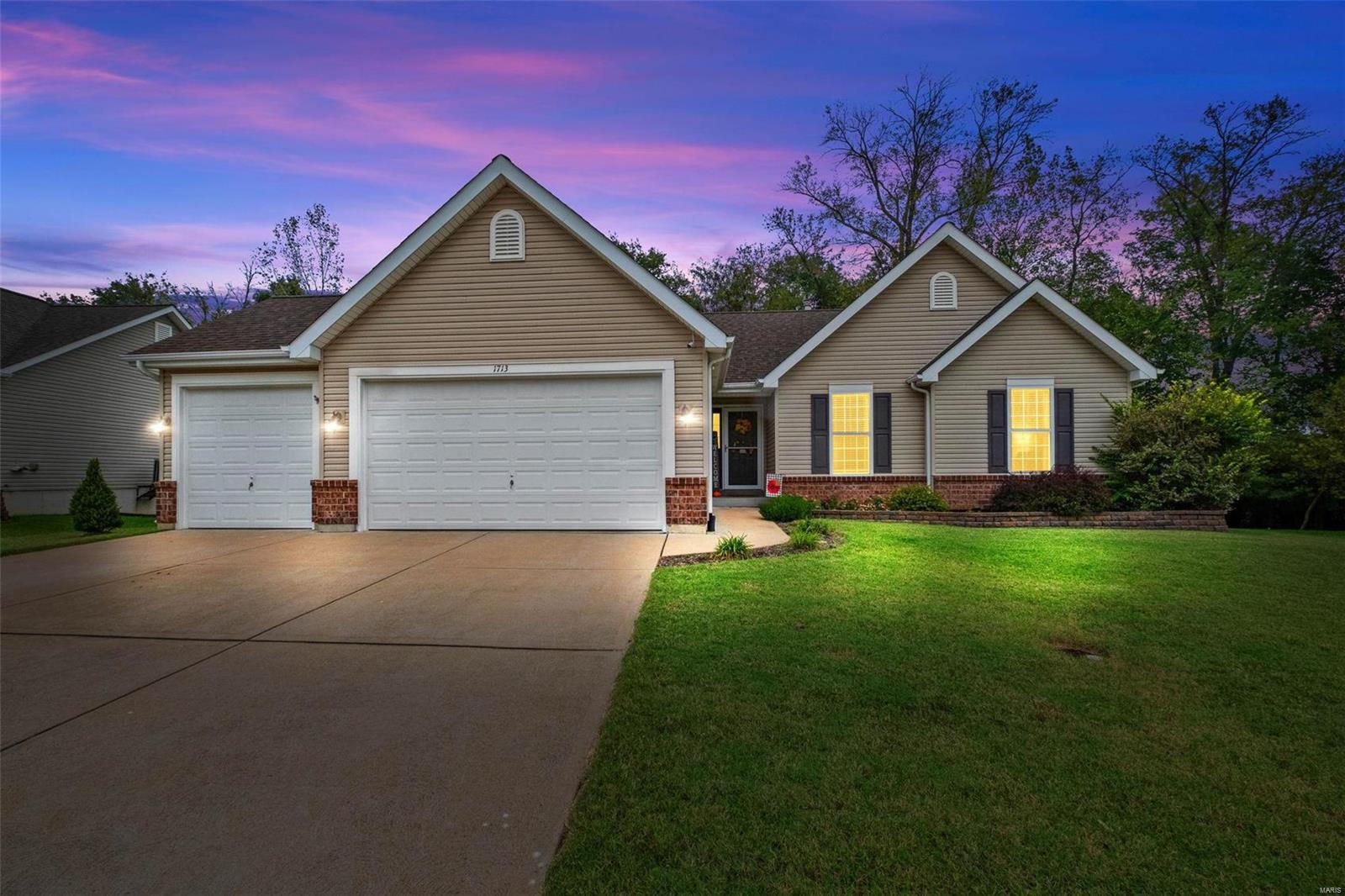 Coming Soon, No showings until Friday, October 13th. The Village of Westlake is conveniently located just minutes away from HWY 44. This community features a club house and community pool. This beautiful home is Flower and Fendler's Cambridge Model and has 4 bedrooms with 3 full bathrooms. It features a 3-car garage, open kitchen layout with breakfast room, vaulted living room, maple kitchen cabinets, large walk-in master closet and a 13' x 15' deck that backs to woods! The 4th bedroom is in the finished lookout basement along with a full bathroom, bar area and rec/great room! Schedule a showing before its gone!  

*The carpet has a manufacturing issue so it will all be replaced with similar colored carpet before closing.