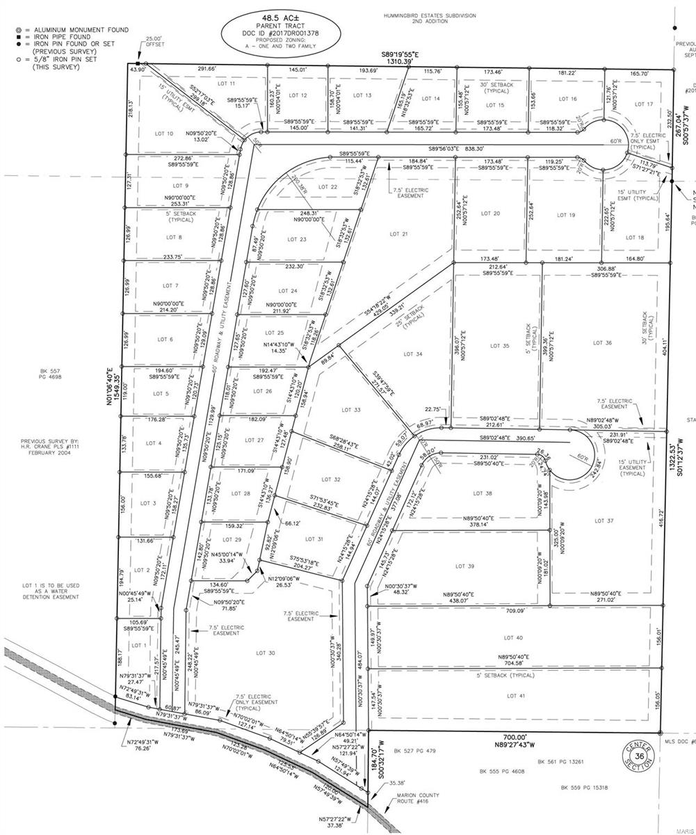 Subdivision is tree lined, with lots suitable for walk-out and in ground basements and slabs.  All utilities are located underground and our city maintained. All covenants and restrictions can be located it the Oak Spring hand out that is available at the office of Prestige Realty. Tax ID to be assigned. Additional Rooms: In Platted Subdv.