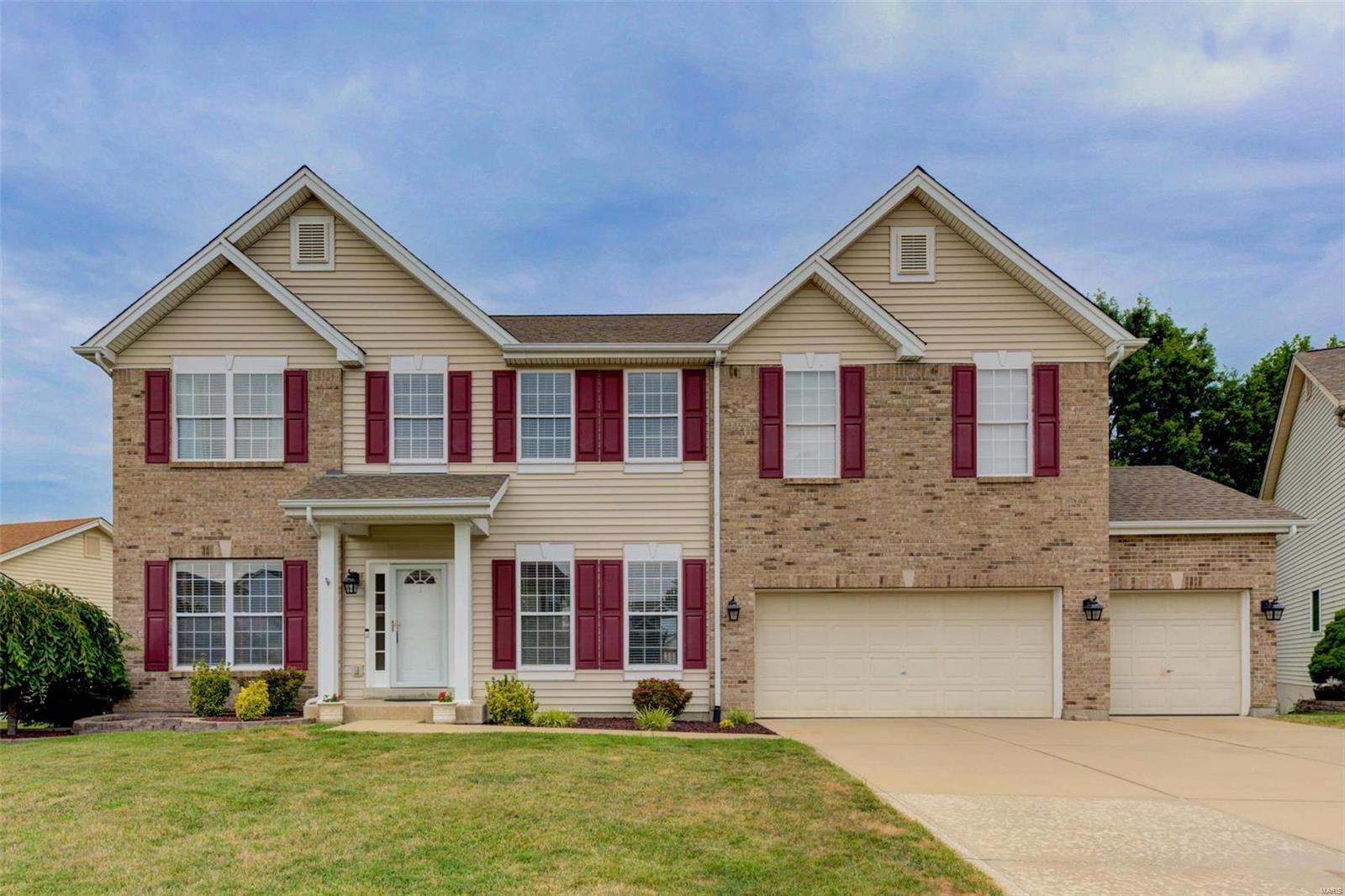 Spacious home on a cul-dec-sac w/great curb appeal. Inside you are greeted w/beautiful luxury laminate wd style flring throughout dining, den/living & fmly rm. A huge fmly rm has a gas fireplace, crown molding, wired speakers, 4 large windows for natural light & best of all, it’s open to the kitchen for great entertaining. The kitchen has 42” cabinets, granite countertops, tile backsplash, center island, stainless steel appliances, window over sink, dining area w/bay including windows & slider opening to a large deck. Off the kitchen, there is a laundry rm w/access to a 3-car garage. Upper-level features spacious bonus area, huge master suite, updated master bath w/custom cabinets, his & her sink, a shower panel w/8 jets & a huge walk-in closet. 3 more spacious bedrooms with walk-in closets & a full hall bath completes upstairs. Finished LL is a walkout w/a full bath & a slider that takes you to a large, stamped patio w/hot tub. This home has zoned HVAC for comfortable climate control.