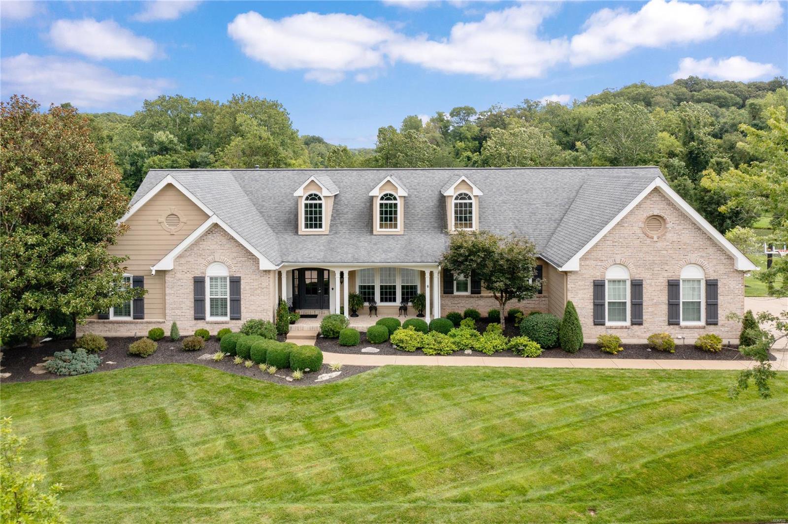 Picturesque describes 1488 Carriage Crossing Ln, situated on arguably the best lot in Country Place. This immaculate gem has an elevated aesthetic that brings the outside in; perfect for someone who wants to downsize w/o giving up the design features of their former masterpiece home. Ideal for entertaining,the main living areas are centered around the gorgeous pool & grounds. Enjoy a cocktail on the lanai overlooking the pool,along w/the sound of the fountain in nearby pond...Then head out to dinner at Annie Gunn’s, a short drive away. Details like Designer lighting & Chef-grade appliances evoke class & sophistication. Primary bedrm is a quiet retreat, coupled w/light-filled luxury bath. Lower level rounds out the property w/bar for entertaining & rec space for watching the Big Game. Sleeping rm & bath afford add’l space & privacy for guests or teen. Are you the lucky new owner? Congrats, you have arrived! Additional Rooms: Sun Room
