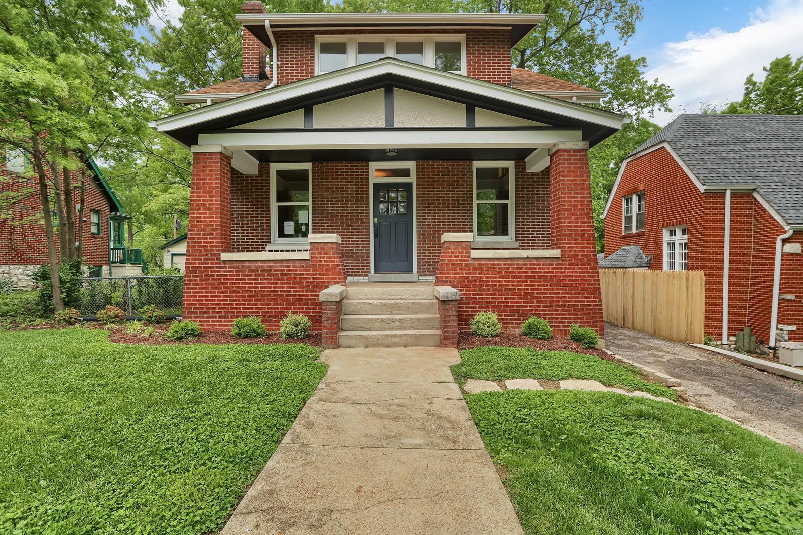 Renovated University City Classic 2 story.  You'll be wowed when you walk in so let's start with the things you don't see:  new electric, new plumbing, new roof, resurfaced asphalt driveway (when the rain stops), new bathroom fixtures, new zoned heating and air conditioning. The dining room and stairwell have leaded glass windows.  The original front door has beveled glass windows.  The other windows are new.  The hardwood floors throughout the home have been beautifully redone.  There are french doors that lead into the dining room.  The dining room has been opened to be an integral part of the new kitchen.  I love the center island which has seating for kibitzers to enjoy a cup of coffee while the cook is making a coconut pie.  The counters are solid surface.  The farm sink has a window above it to view the back yard.  There is a deck off the kitchen and a two car garage.  The yard has room for a children's playground.  The basement is ready for a playroom/media room. COOL: 14 SEER+