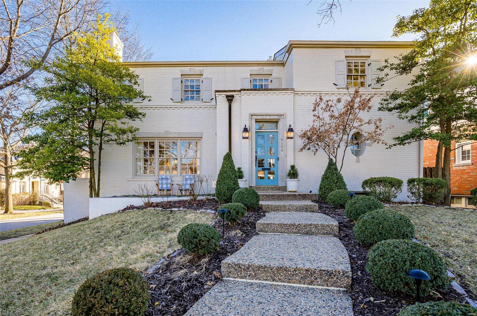 Be ready to be wowed! Impeccable curb appeal, sophisticated, tasteful, high-end upgrades throughout makes this Clayton Gardens home a must see! Greeted by a charming entryway, the main floor has great flow & an abundance of natural light; boasting a formal living room, separate dining area, & a combined kitchen/family room with a fantastic gourmet chefs' kitchen, gas fireplace, & built in bar with wine fridge. The main floor primary suite truly has it all; two closets, laundry hook ups, and a beautifully renovated bathroom.  Upstairs are three additional bedrooms, one ensuite & two that share a hall bath, & a second laundry room. The finished lower level has a fifth bedroom, full bath, office area & rec space.  The highly coveted outdoor living space offers the perfect sanctuary for relaxing and entertaining alike. The idyllic backyard is low maintenance with artificial grass and a lovely setting. Located steps from Downtown Clayton. Please see attached list of updates.