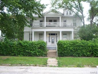 Stately historic property in sleepy downtown Hannibal, MO.    (135 years old!)  Previously used as a bed & breakfast.  Now is a 6 unit apartment building.  Easy to keep occupied.  Very spacious.  1955 sq. ft. on the main floor according to the assessor's office.  So many possibilities! SpecialListingConditions: Foreclosure