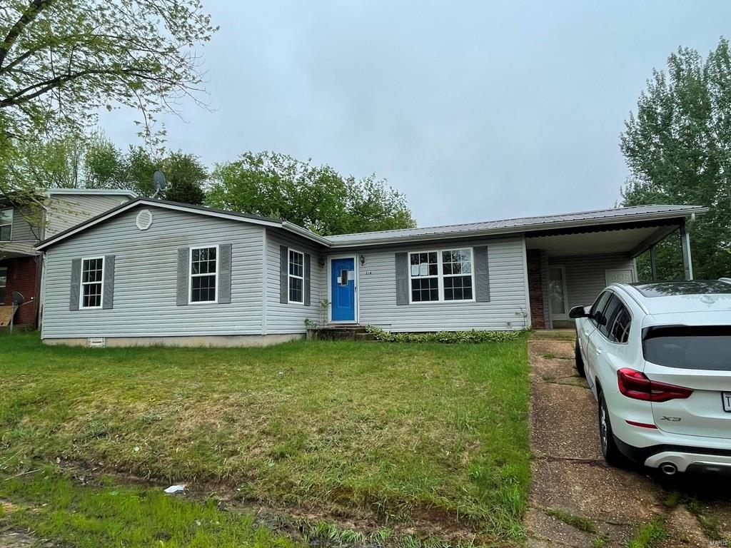 Don't miss out on this cute three bedroom home situated within the city limits of Steelville with quick access to local area amenities. Featuring an attached one car carport, spacious level lot with shed/workshop, and large bedrooms. Call today for additional information or to schedule a showing. SpecialListingConditions: Foreclosure