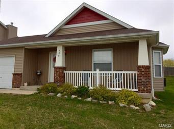 Buyers financing could not come together and their loss is now your gain! we are back on market! will not stay there long, What are you waiting for? MOVE IN READY - Welcome Home to this Brick front Ranch home with 3 bedrooms and 2 full baths. Entry way welcomes you to the Great Room with Bay Window and a massive Open Floor Plan that allows for great furniture placement for any owner. Enjoy cooking in this Kitchen area that boasts Custom Cabinets and plenty of Counter Space "ALL KITCHEN APPLIANCES STAY WITH HOME". Inflatable Hot tub, Fire Pit stay with home. Master Bedroom Suite with Tray Ceiling and a Large Walk-In Closet. Covered Side Patio is private for entertaining. Main Floor Laundry, Ceiling Fans, and Neutral colors throughout. Covered Front Porch and 1 Car Garage w/Opener adds to the charm of this Beautiful home.