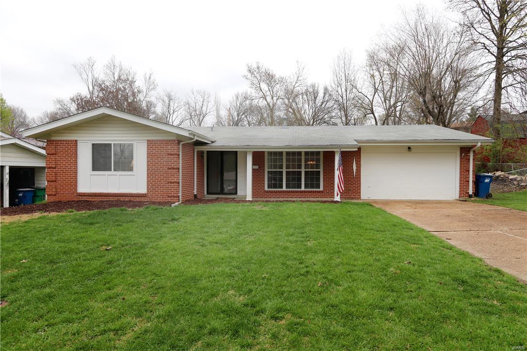 One level living at its best! You will want to put this totally updated ranch with over 1800 square feet of living space on the main level at the top of your list to see! A great floor plan with master bedroom suite separate from the secondary bedrooms. A great flow from living room, dining room kitchen and family room. Large main floor laundry. Clean and well maintained with  lots of natural light. This home was completely updated in 2015 with windows, kitchen, both baths and flooring. Level fenced backyard and oversized 2 car garage. Located in a desirable subdivision with subdivision pool, close to highways, shopping and restaurants. Parkway Schools!