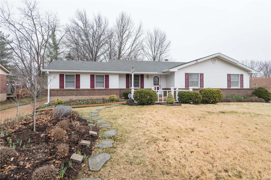 Lovely 1,864sf ranch in great location with 3 bedrooms, wood burning fireplace, 3 full baths, 2-car garage, and huge mostly-finished basement with a full bath and plenty of workshop and storage space, including a cedar closet. Seller TLC over the years. Just had it freshly painted, brand new carpeting installed, and hardwood floor refinished. There's a nearly new durable low/no maintenance composite decking as you step past the beautiful slider doors from the family room and sliders from the large master bedroom.  Out front is fresh landscaping. Jump on this one and be in time to enjoy the 1,000 bulbs planted last Fall! Back inside is the updated kitchen with granite counter tops and its nearly new stainless Samsung stove w/ double convection oven /warming drawer.  New siding, gutters, soffit and fascia in '08. Security system. Anderson wood windows. Extended driveway and huge turn-around. Seller had pre-listing inspection. Professionally cleaned & ready for move-in!