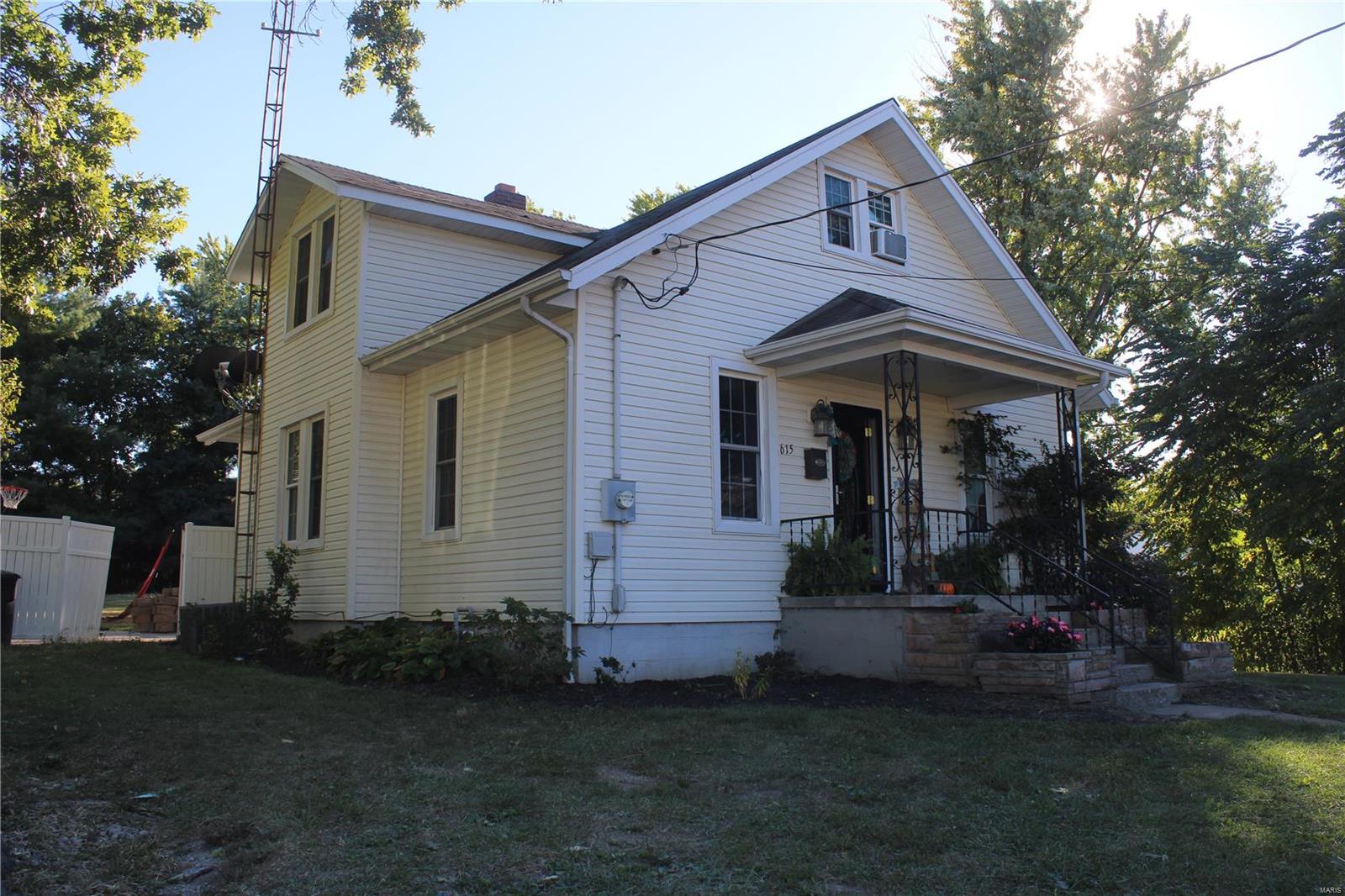 New Listing! Located on a quiet street in Perryville, MO sits this 1452 sq. ft 3 bed 2 bath house! A secluded fenced backyard allows for privacy yet a place to keep pets and a safe place for kids to play. Sitting on a .57-acre m/l lot, it comes with plenty of room for outdoor activities. The home will continue getting improvements as its for sale.  A back deck and a 14x24 detached garage allow for lots of additional ample space as well.