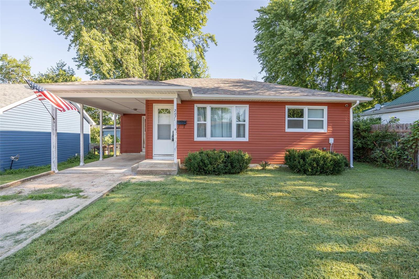 Come experience the wonderful blend of comfort and convenience with this charming 2- bedroom, 1- bath home with easy access to highway 5. This home welcomes you with hardwood floors in the Livingroom, and bedrooms that add a depth of warmth and character. The newer roof, vinyl siding and storm windows provide peace of mind while the fully fenced backyard offers both privacy and a delightful outdoor space to relax. This move-in ready gem ensures you can settle in effortlessly and start creating your own wonderful memories. This home is government loan type friendly. Schedule your private showing today!