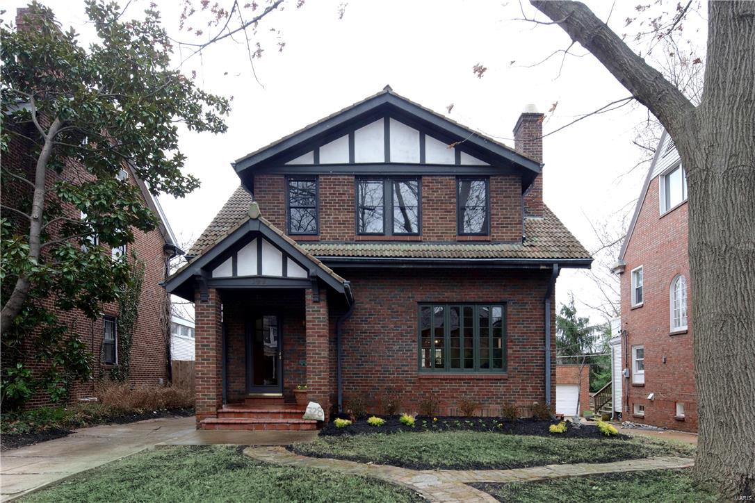 Captivating Craftsman style Clayton home in sought after and convenient Wydown Forest.  A walking neighborhood close to many restaurants, coffee shops and parks, this 3 bedroom, 2 ½ bath home will exceed your expectations with hardwood floors throughout, original handsome stained millwork and arched entryways.  Spacious Living Room with wood burning fireplace and casement windows, separate Dining Room with French doors that open to a kitchen and an arched doorway leading to a cozy family room offering plenty of light and access to the covered porch and private landscaped backyard. The second floor includes a large Master Bedroom with plenty of closet space, 2 additional Bedrooms and remodeled full bath. The full Basement, with laundry and full bath, is spacious wide open and ready to be finished for additional living space.  Enjoy Clayton’s award-winning school district and all that Clayton has to offer, this home is a must see!