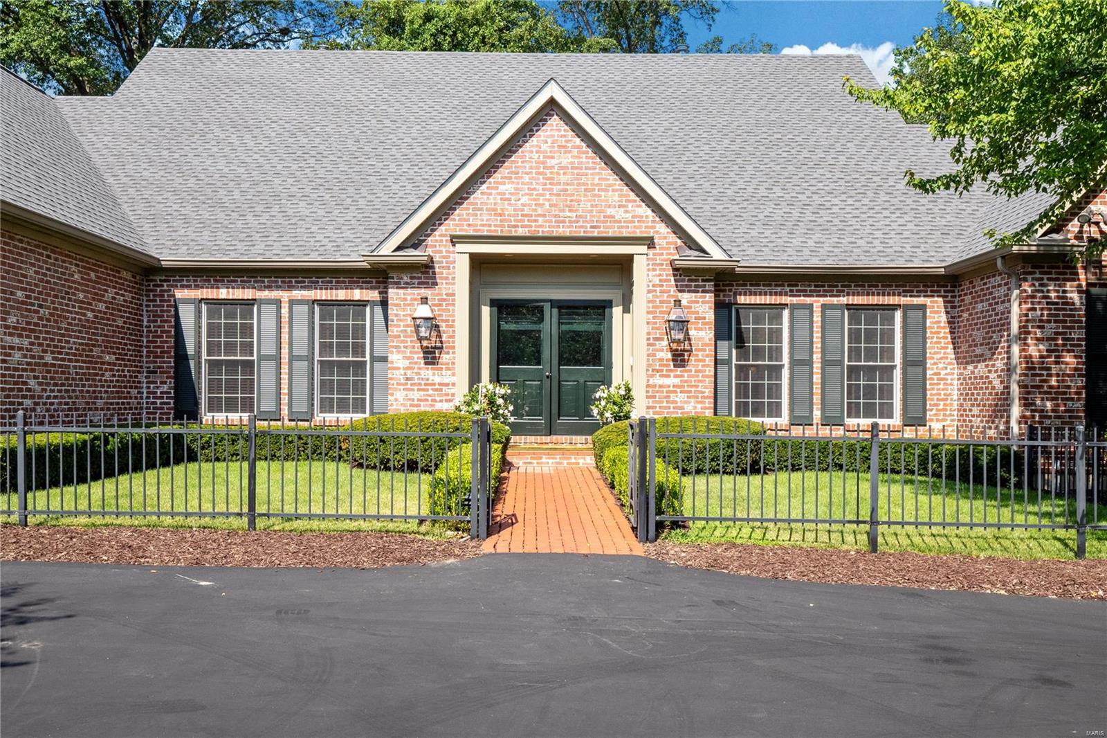 The bar was raised w/ this handsome classic Colonial custom Rehnquist home, positioned privately on .75 acres w/ a wide circle drive. Inside the feel is rich & luxurious w/ high ceilings, extensive millwork, beautiful hardwood flooring & high-end finishes. French doors favored in place of mere windows provide great indoor-outdoor flow from family room, breakfast room & primary bedroom to private patios & a saltwater lap pool. The gourmet kitchen w/ top appliances opens to the beautiful family room entertainment space w/ built-ins & fireplace. Guests & family alike will gravitate to the warm central living room space that boasts twin window seats, another fpl & custom book & art shelving. The cozy, study area w/ built-in cabinetry is yet another living area. Magnificent main floor owner's suite w/ fabulous closet & generous bath. Three additional bedrooms upstairs, one on-suite, two share a Jack & Jill. This is a home for all seasons, all lifestyles & all time!
