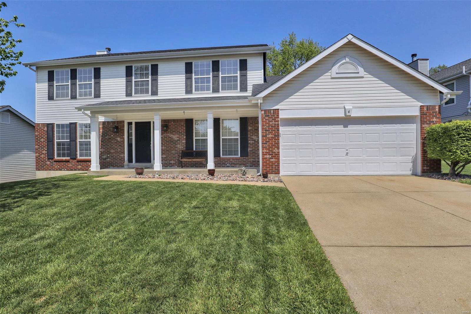 Well Maintained Burkemper Built Home! Ready for A FAST Closing & Immediate Occupancy. Step Inside to Find a Separate Dining Rm, Formal Living Rm (would make a nice Den) Living Room features a Wood Burning Fireplace w/Brick Surround, Beautiful Wood Mantel & Raised Hearth. Kitchen Offers Wood Cabinets w/Raised Panels, Open Soffits, Stainless Steel Appliances, Built In Microwave, Gas Stove, Center Island w/Overhang. Corner Sink, Planning Desk, Pantry & Main Floor Laundry. Neutral Decor, Spacious Master Suite w/Walk In Closet. Master Bath Features Double Bowl Sink & Separate Large Soaking Tub. Large Unfinished Basement w/Added Storage Shelving. Garage is Oversized to Fit your Boat. Nice Patio & Cedar Fenced Back yard. Large Covered Front Porch, Architectural Shingled Roof, Very Well Groomed Yard Tucked on a Culdesac Street. Close to Major Highways & Schools. Why Wish & Wait? Beauty, Warmth, & Value Here! A Winning Combination! Ping Pong Table, Refrigerator, Washer & Dryer can stay.