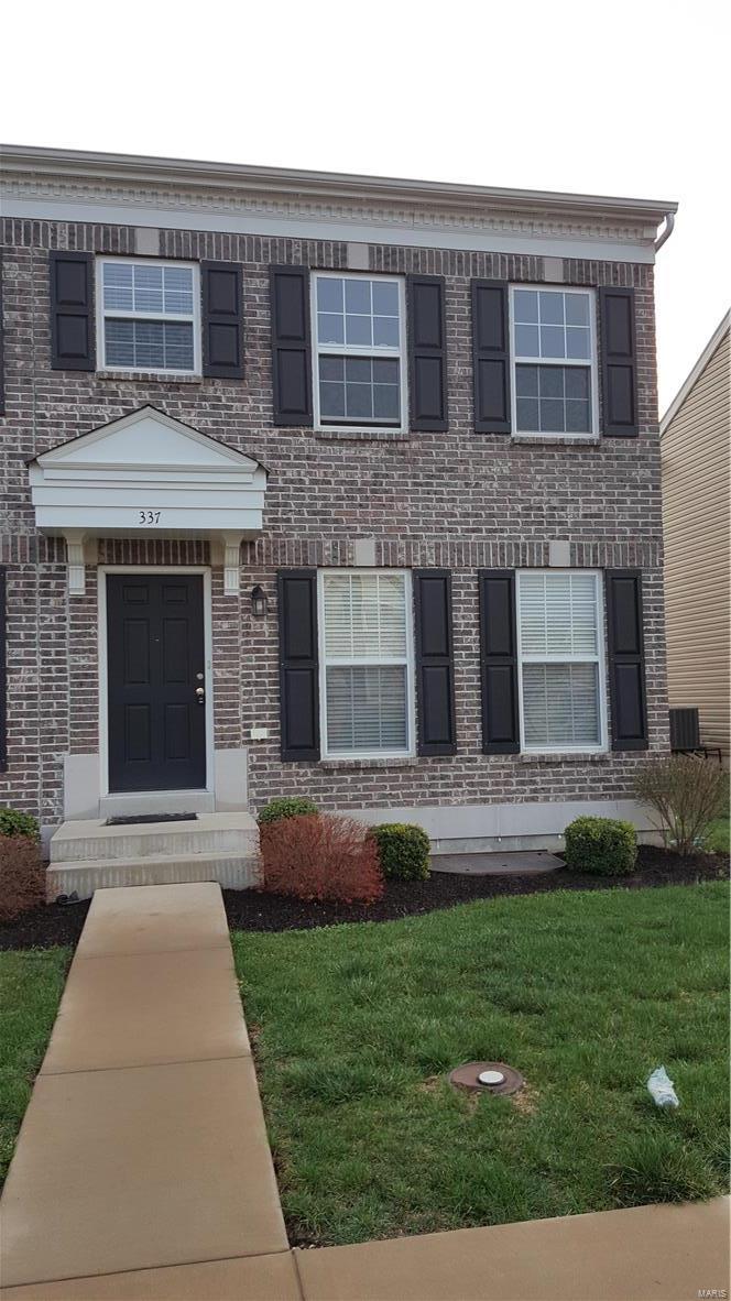 This 2 story Row Home offers 2 bedrooms 3 and a 1/2 baths and comes with rear entry garage, 2nd floor laundry plus a loft. This home features a master bedroom suite with a large walk in closet and a full bathroom. Full basement w/ finished Recreation Room and full bath.Window Treatments Stay. Finished Lower Level with Rec Room and Full Bath, Upgraded Flooring Throughout, Upgraded Cabinets, Stainless Steel Appliances, 2nd Floor Laundry, White Six Panel Doors. Home is painted in neutral, modern colors. Beautiful established community with tree lined streets and completed inground pool and cabana. Easy access to a wide variety of stores, educational, recreational and entertainment activities. Consult with on-site sales for a list of included features. Location: End Unit, Ground Level