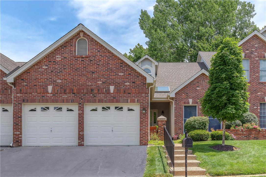 FABULOUS Ranch style Villa in sought after Terraces at Woods Mill Cove located on very private deep premium lot backing to trees.  Several custom amenities.  Light & bright 2 story foyer, stunning great room w/soaring cathedral ceiling, gas fireplace w/ marble surround hearth, wall of windows which opens to oversized deck walking out to fabulous yard.  Family room/den. Stunning remodeled kitchen w/high gloss lacquered 42” cabinets, Quartz countertops, center island, stainless appliances, delightful breakfast room w/desk, tile flooring & main fl. Laundry.  Huge dining room.  Luxurious Master suite has wall of windows and walks out to deck, his/hers separate FULL baths & separate walk in closets!  3rd full bath on main is plumed for shower/tub & ready to finish!  Lower level has two more bedrooms, office, full bath with new flooring (6/17), and new carpet/pad (6/17). Huge storage area, roof ’16, some updated hvac systems,  two car garage.  Location; near shopping, restaurants & more! Location: Ground Level, Interior Unit