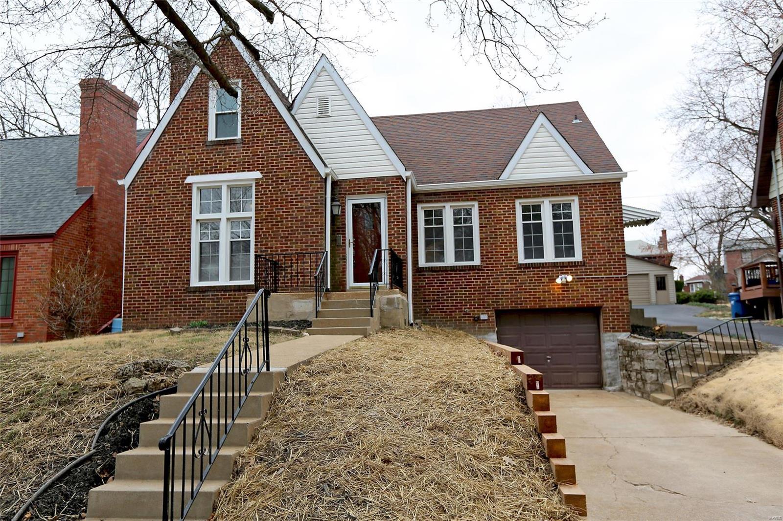 Absolutely CHARMING!! Beautiful, newly renovated, all brick 1.5 Story home in Bel Nor. This 4 bedroom (plus unique bonus room on second floor)/2 bath house is definitely unlike anything else in the neighborhood. You'll love the large bright kitchen w/Custom cabinetry, granite countertops, stunning tile backsplash, new stainless steel appliances and tile flooring. Beautiful island with custom butcherblock countertop will surely impress. Open floor concept with beautiful hardwood floors flow into a nice open space and brick fireplace. Fresh, neutral colors throughout will work with any decor. This house also has all new light fixtures and plumbing fixtures, some new vinyl windows. All four bedrooms are very large and the master has a very unique walk in closet as well. Don't miss this one-of-a-kind opportunity on this quiet street.