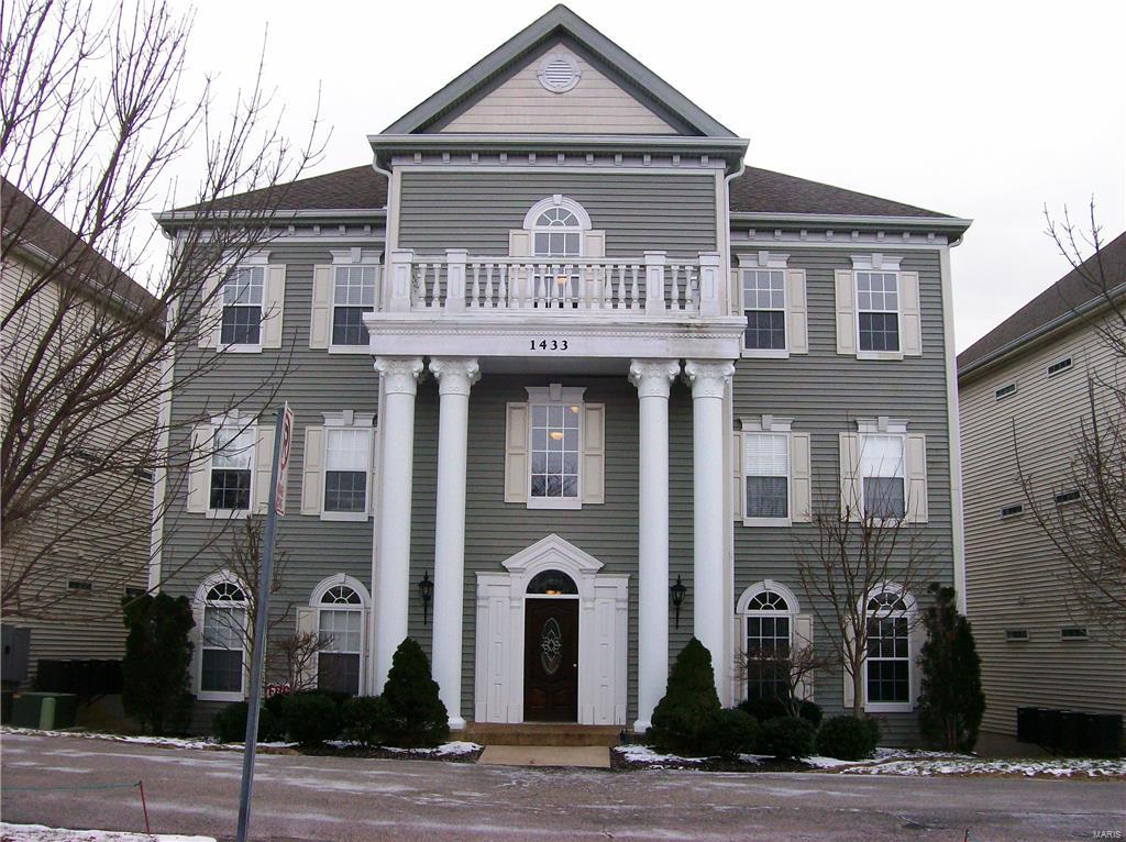 Your search is over! This 2 bedroom, 2 bath upper level condo is a must see! Gleaming hardwood floors in kitchen, living & dining rooms & front bedroom. Vaulted ceilings.  Master bedroom has carpet, walk-in closet & full bath. Front bedroom has a walk-in closet. Kitchen has 42" cabinets, built in microwave & double stainless steel sink. Walk-out to composite covered porch. Vaulted ceilings. Panel doors. Main floor laundry. Secure building w/ elevator. Storage room and 1 car inside parking space in basement. Guest parking in rear. Energy efficient building construction. Refrigerator, washer & dryer negotiable but "as-is" no value. Located near highways, park, Katy Trail & all the conveniences the area has to offer. Property is also "For Lease" MLS # 16009834 See today before tomorrow is too late! Location: Upper Level