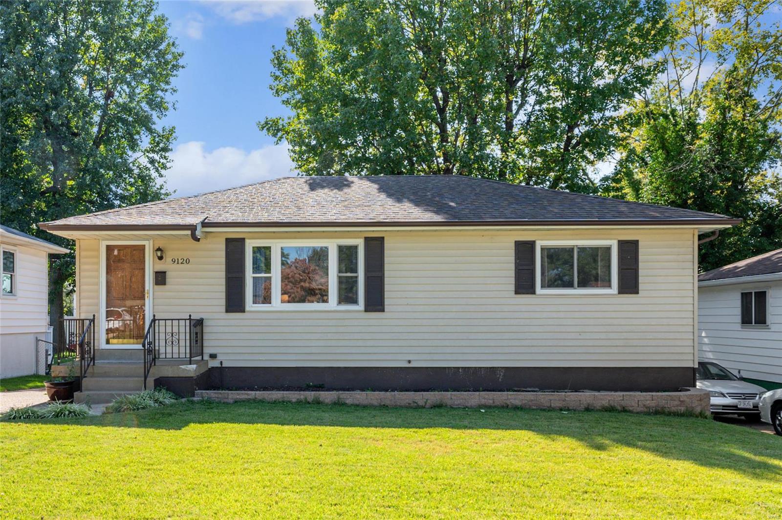 Welcome to your dream home! This well maintained, two-bedroom ranch located in the highly rated Affton School district, offers the perfect blend of comfort and convenience. Main level includes a spacious living room w/ dining nook, kitchen, bedrooms and bath. The basement has a partially finished area ideal for a rec room, home office, or hobby area! Remainder of basement is laundry and storage areas. Step outside to your spacious backyard oasis with deck, ideal for relaxing or entertaining. The detached garage provides plenty of storage and parking space. Nestled in a vibrant neighborhood, you’ll find an array of dining, shopping, parks, and entertainment options including Nine Mile Garden, Grant's Farm, and Grant's Trail just minutes away. With quick access to I-55, I-270, Gravois Rd, and Tesson Ferry Rd, commuting is a breeze. Newer refrigerator and laundry appliances avail! Don’t miss this opportunity to own a charming home in a prime location! Schedule your showing today!
