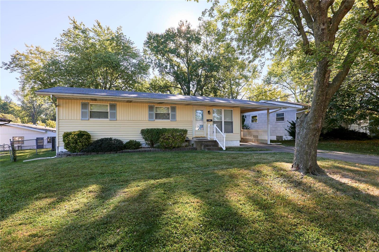 Welcome home! A very well maintained and clean home waiting for a new owner to move right in. The whole home has been freshly painted a neutral gray. The living room features beautiful hardwood floors and tons of natural light. Updated white cabinets in the kitchen with plenty of counter space. All kitchen appliances shown stay. Large concrete patio in the fully fenced yard ready for all those backyard BBQs. Storage shed in backyard included. Clean and spacious unfinished basement ready for your personal finishes or great for storage. Recent improvements include HVAC replaced in 2016, roof replaced in 2019 and electric panel upgraded in 2022.