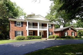 PRICED TO SELL! Great value in Ladue school district-come see this wonderful 5 bedroom, 4 bath home on a gorgeous level lot in the heart of Frontenac. This home has so much to offer with a formal living room with two walls of built in bookcases and lovely formal dining room with two corner cabinets.  The heart of the home is the amazing kitchen with granite counters, large center island, planning desk and high end appliances. There is also an informal dining area which opens to a large family room with fireplace and built ins. French doors lead out to the beautiful patio and yard. The fifth bedroom and full bath along with laundry room and cubby area complete the first floor. Upstairs you will find the beautiful master bedroom with large walk in closet and updated bath with double sinks and separate jet tub and shower. There are three more generous bedrooms and two additional updated baths upstairs. The lower level has two finished living spaces and ample storage. Wonderful value!