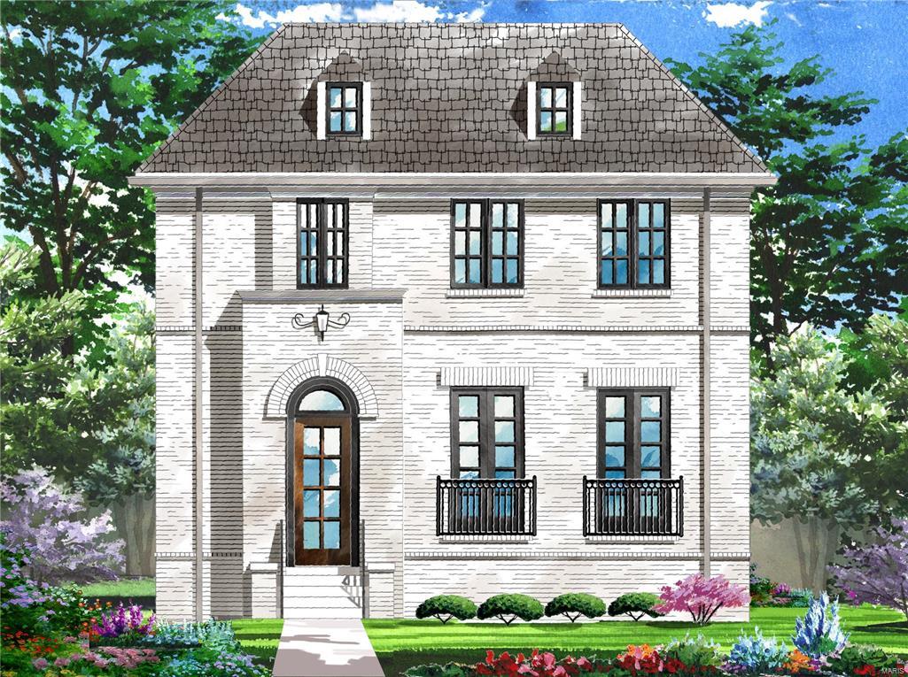 UNDER CONSTRUCTION. Summer '18 Completion. Another custom Home by Audubon Development III in Clayton Gardens. Plans are complete & available thru agent. Currently time to personalize your finishes now & move in 2018. Walk to Clayton. Classic Traditional 2 Story. Exterior features all classic white painted brick, limestone window trim, roof dormers. Black architectural windows. Copper gas lanterns welcome you to the covered front entry. Light-filled entry & grand staircase 10' first fl ceilings. 8' main floor doors. Open floor plan with a KITCHEN/BREAKFAST area that opens to a HEARTH ROOM.  Large deck w/ stairs to level yard. Custom Markus cabinetry & granite tops throughout. Wolf/SubZero/Bosch appliances. 2nd floor has master suite + 3 beds & 3 full baths. Optional 3 bed plan w/ even larger closet & master sitting/dressing. 2nd fl. laundry. Optional ELEVATOR. Finished lower level. Stamped concrete front walk & aggregate driveway. Interior pics are of different home.