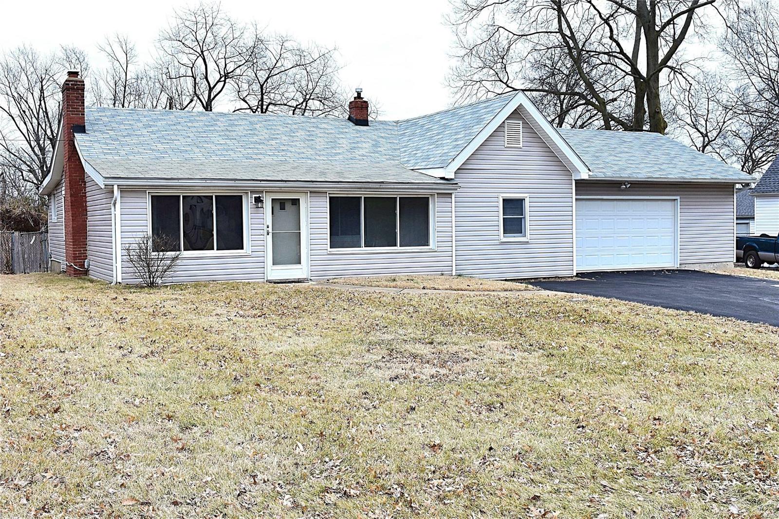Beautiful 3 bedroom 2 full bathroom ranch home in Lindbergh school district. Update kitchen with granite countertops, backsplash tile, custom cabinets and newer appliances. New laminate flooring (2018), newer A/C and furnace, updated both bathrooms, new baseboards, new light fixtures, new privacy fence and refinished driveway. Main floor laundry with an attic fan. Oversize attached 2 car garage (27x25) with tons of extra space for storage, complemented by a 6 car tandem parking driveway. The whole house is freshly painted for new owners. Large level backyard with privacy fence and shed. Home protection plan (buyer 7 star upgrade) included. Conveniently located near shopping centers, restaurants, schools and easy access to I-270 and I-255.