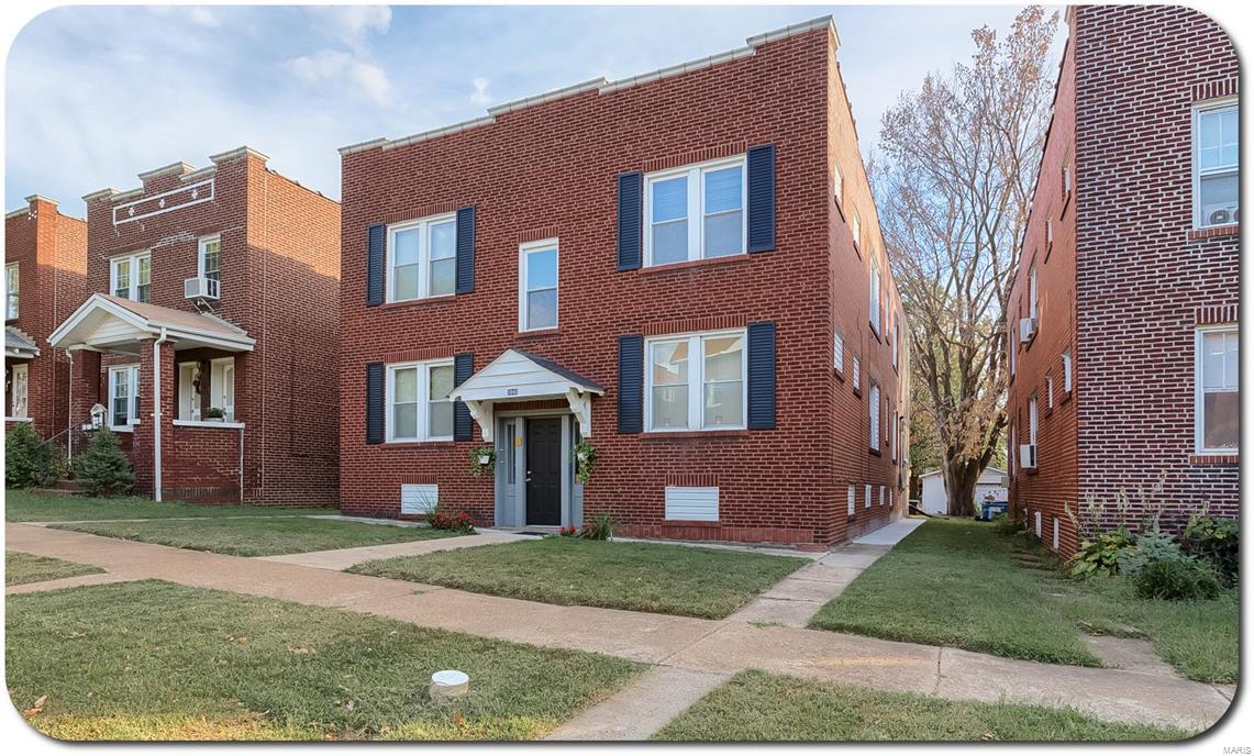 Totally rehabbed in 2006, this quality 4-family is located in Tower Grove South; walking distance from Farmer's Markets & kickball in Tower Grove Park as well as all the great restaurants in the South Grand District!  Perfect for an owner occupant wanting to be in the heart of a vibrant neighborhood; invest in your own home while the rental income from the other three apartments helps off-set your living expenses. Or maybe you're a smart investor looking for a turn-key, cash-flowing, low maintenance property. Well here it is! Super cool open floor plan--very rare! Living room opens to the nicely updated cook-friendly kitchen with attached dining area, updated bath, big bonus room (perfect for a home office!) & then a good-sized bedroom in the back. HVAC, plumbing, windows & electric were all replaced during the renovation + the roof is only about 7 years old. 2 car garage + 2 car pad. You'll be proud to call this 4-family yours!