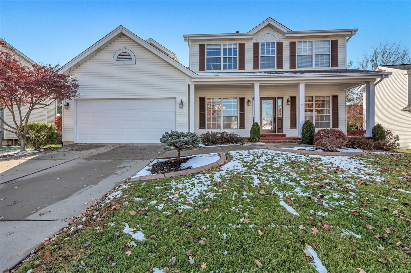 OPEN HOUSE SUNDAY 1 UNTIL 3!! This bright and airy 4 bedroom, 2-story home is ready to be moved in!  Quick access to 40, 364 and short distance from Cottleville downtown.  This spacious layout with flow to an eat-in kitchen, Great Room and your outside living. The Great Room fireplace is flanked by built-in bookcases and is open to the front living/office. The convenient main floor laundry was recently updated and has ample storage.  The winding staircase features a beautiful window that allows of pretty views of the backyard.  The Master Bedroom is open and features a walk in closet.  The Master Bathroom features double sinks and separate tub and shower. There are 3 more large bedrooms, one of which has a walk-in closet and over sized hall bathroom.  Taking the open staircase to the lower level leads you to the over sized recreation room. **Note Zillow is inaccurate with the elementary school - its is actually John Weldon. Additional Rooms: Mud Room
