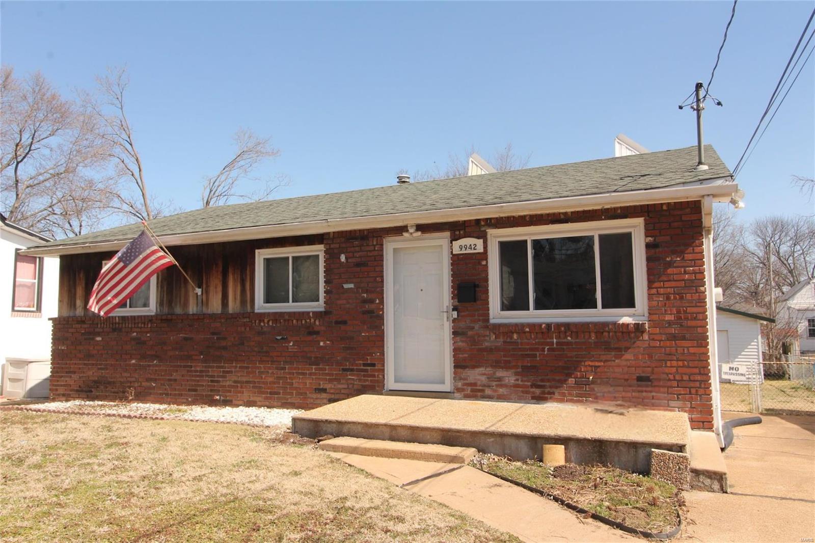 Charming Mid-Century Gem! This original-owner home, built in 1958, is full of character and potential. Featuring hardwood floors, it offers 3 bedrooms and 1 bath with an open living room that flows into the dining area. The kitchen retains its original metal cabinets, adding a touch of vintage charm. Windows were updated in 2016 and have original marble sills, enhancing the space. The HVAC was replaced in September 2022, and supplemental solar heat helps with winter heating bills. A spacious basement awaits your creative touch, and the working freezer installed during construction is included. The large, level fenced yard includes a shed with a durable metal roof. Off-street parking adds convenience. Sold as-is, with the seller making no repairs or inspections. Don’t miss the opportunity to make this timeless classic your own!
