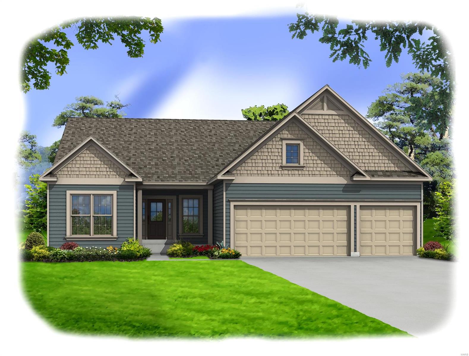 FOR COMP PURPOSES ONLY. The PIERCE, elevation 2 by Consort Homes. THIS HOUSE FEATURES: 9' & 11' ceiling heights; Great Room with 42in gas fireplace & fixed window wall; Kitchen with Granite countertops, custom cabinets with crown molding/staggered/glass fronts/hardware, backsplash, built-in/gas/stainless appliances and hood, island and pendant light; Sunroom with brace for future ceiling fan; Tray ceiling in dining room & Primary bedroom; Primary bath with double vanity, freestanding tub and separate shower; Walk-out Lower Level with Bedroom, Full Bath & Rec Room plus rough-in wet bar; Garage with upgraded doors and openers; Laundry with utility sink; Wood-look flooring in common areas; upgraded woodwork; recessed lights; exterior coach lights, composite deck, irrigation system & many more upgrades. INCLUDED: HE HVAC & appliances, Sealed ducts, House wrap, Air infiltration/Energy seal pack, Premium wood construction, Low E windows, 50-gal water tank, sump pump/pit, sodded yard & more. Additional Rooms: Sun Room COOL: 14 SEER+