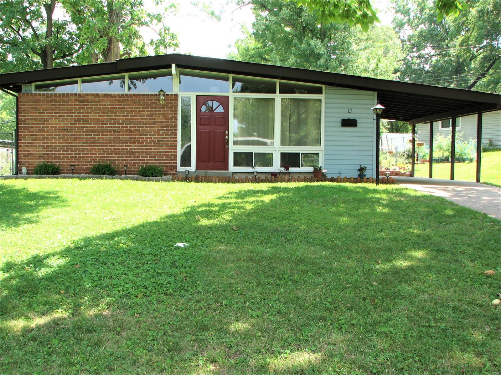 ATTRACTIVE HOME WITH A LOT TO OFFER! 3 BEDROOMS, 1 BATH, ROOMY OPEN FLOOR PLAN, CARPORT, FENCED YARD, NICE LAUNDRY ROOM AND NO STEPS TO CLIMB! SOME OF THE UPDATES AND NEWER AMENITIES YOU WILL FIND ARE: MOST WINDOWS, SLIDER, ATRIUM DOOR, ROOF, ELECTRIC SERVICE, AIR CONDITIONER, DISPOSAL, KITCHEN FAUCET, LAMINATE FLOORING, PAINT & FENCING. COZY WARM IN THE WINTER WITH RADIANT HEAT. COOL IN THE SUMMER WITH THE NEW A/C. VAULT IN LIVING ROOM HAS INDIRECT LIGHTING. NICE LAUNDRY/STORAGE ROOM. CERAMIC FLOORING IN BATH. LAMINATE FLOORING IN ALL OTHER ROOMS EXCEPT 2 CARPETED BEDROOMS. NICE FENCED YARD. NOT MUCH TRAFFIC IN THIS QUIET CUL-DE-SAC! CLOSE TO ALL CITY OF FLORISSANT AMENITIES AND CLOSE TO HIGHWAYS! DON'T WAIT-YOU MAY BE TOO LATE!