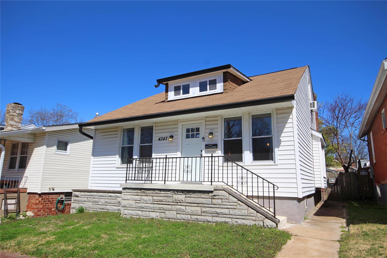 Discover extraordinary space & amenities in this south city gem. You are greeted by wood floors, stained glass and natural light of large living and dining rooms. An updated kitchen awaits your cooking expertise with newer stainless gas stove, tons of cabinets, plenty of counter space & pantry. Relax in either of the two main floor bedrooms. A full bath rounds out this level. You'll be in awe to step up the stairs and find a massive space ideal for master bedroom, family room and more. The upper level is also on the newer HVAC system, replaced in 2018. Travel downstairs to find even more finished space with a giant recreation room, updated full bathroom, bonus/office room and additional storage. Just when you think this home already has it all, venture outside to discover an amazing, true 2 car garage. Enjoy spring from the large patio of a level, fenced back yard. With Ring doorbell/cameras, panel doors, updated electrical and PVC updates, this home truly has it all!