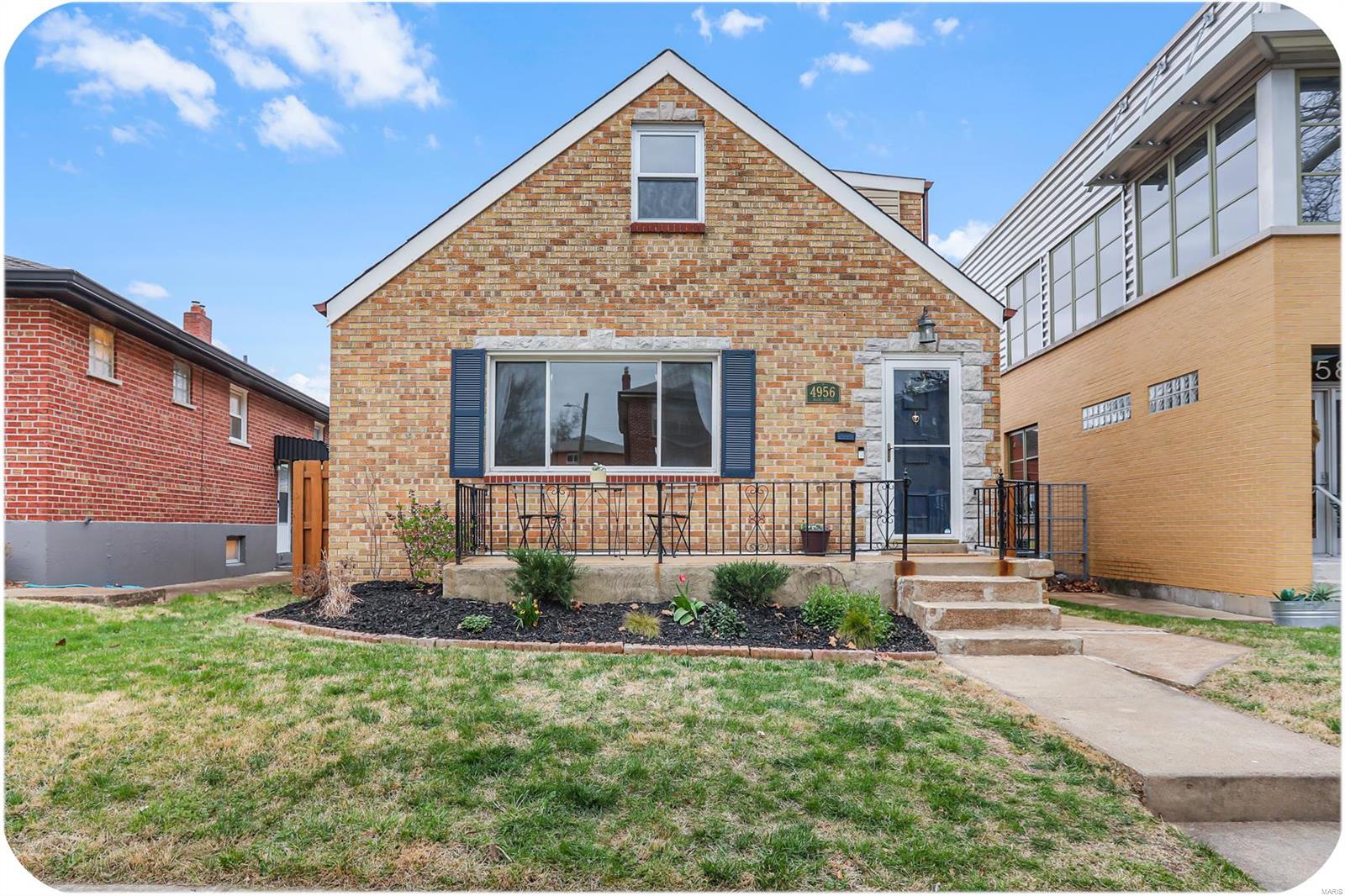 Located on a quiet street full of mature sycamores, you practically need to know a secret handshake to find it! ;) This charming 1.5 story is sandwiched between Tower Grove & Tilles parks & biking distance from lots of good South City staples like The Royale, Piper's Tea & Coffee and The Golden Hoosier. If you're looking for a pedestrian/bike friendly location, this one's a winner! This lovely 1950's vintage home boasts a light-filled living room with big picture window, formal dining room & eat-in kitchen with a cheery sunroom off of it. Good-sized main floor bedroom with big custom closet. The upstairs adds two more bedrooms, a giant walk-in closet & a second full bath. Squeaky clean unfinished basement offers tons of storage + laundry. Lovely back yard with huge deck that overlooks the fenced yard & 1-car garage. Plus, if you hustle & get moved in soon, you'll be able to party like it's 1999 at our annual Miami block party. ;) Additional Rooms: Sun Room