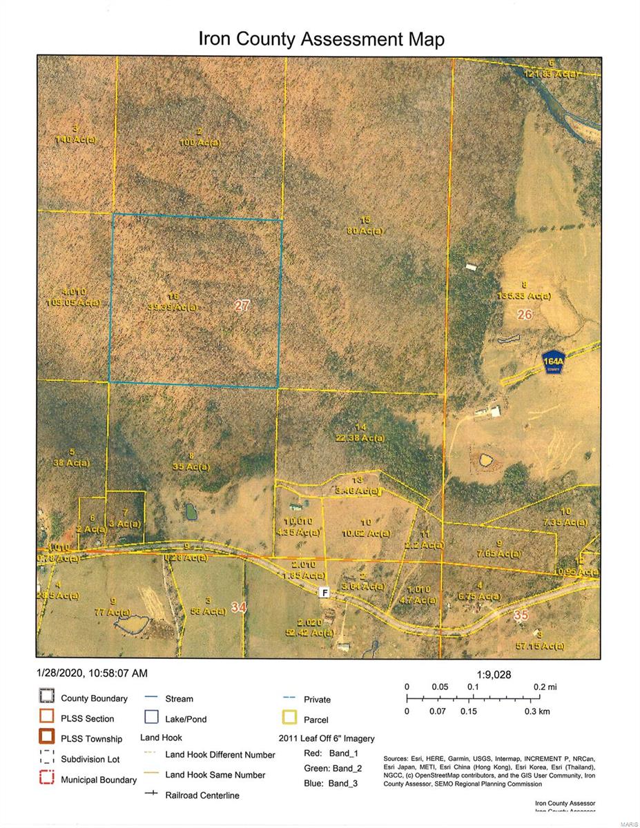 40 +/- acres of all wooded land locked property. Located in a area with an abundance of wild life. Secluded property.