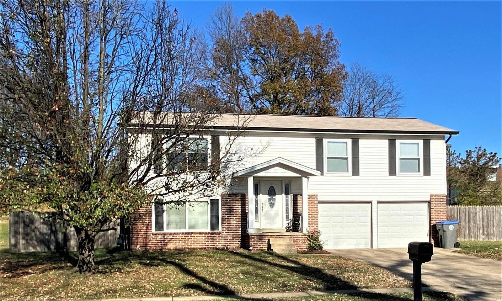 Updated home, move right in! Allergies or pets? This home is for you; No carpeting! 2 Full Baths & 3 Bedrms on the same level. LG fenced yard; almost 1/3 acre. New 13 x 10 Deck with stairs & HUGE, 12 x 36, concrete Patio in 2020. Kitchen has smooth top stove, overhead microwave & dishwasher. Kitchen walls were opened up; openings encased millwork & marble sills with view of living rm & dining rm. Breakfast bar with extra cabinets below. Dining rm adjoins spacious Living rm with Lighted Ceiling Fan. Updated baths with newer vanities. All bedrms have overhead lighting. LG Family rm has can lights, tile flooring & walks out to patio. Thermal windows. Vinyl Siding. Roof 6 years old. Furnace & humidifier new in 2019; has digital control. Water Heater 2012. PVC Plumbing. LG Garage, 23 x 20, drywalled with insulated doors. Soffit & Facia. Sewer lateral line replaced 2016. SHOWINGS begin Saturday 11-14-2020. Seller prefers December closing. Follow COVID guidelines. Everyone must wear a mask.