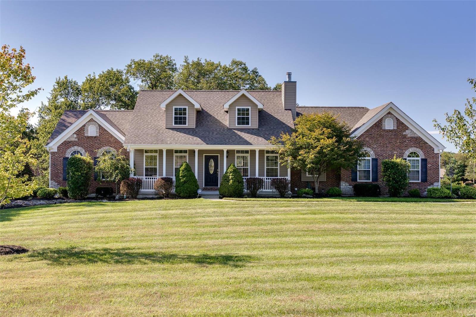 With over 3,600 sq ft of total living space this gorgeous home sits on a 3+ acre corner lot in coveted Trower Oaks!  Walk through the front door into the vaulted family room with floor to ceiling stone fireplace & custom built-in bookcase.  Head into the dining room with tray ceiling & around the corner to the gourmet kitchen with custom cabinets with dental mould, granite counter tops, & huge island perfect for entertaining.  Step outside on to the recently redone all cedar deck & enjoy the spectacular view of your huge backyard.  Upstairs you will find a laundry room with custom cabinets, 2 bedrooms, & large master bedroom suite.  Downstairs is a spacious great room with built-in speakers, custom bar, and workout room.  Also downstairs is the incredible office perfect for anyone working from home.  The walk-out lower level leads out to the new patio perfect for entertaining.  Down the street are two subdivision lakes for boating or fishing.  2-10 HBW and Rainsoft system are provided.