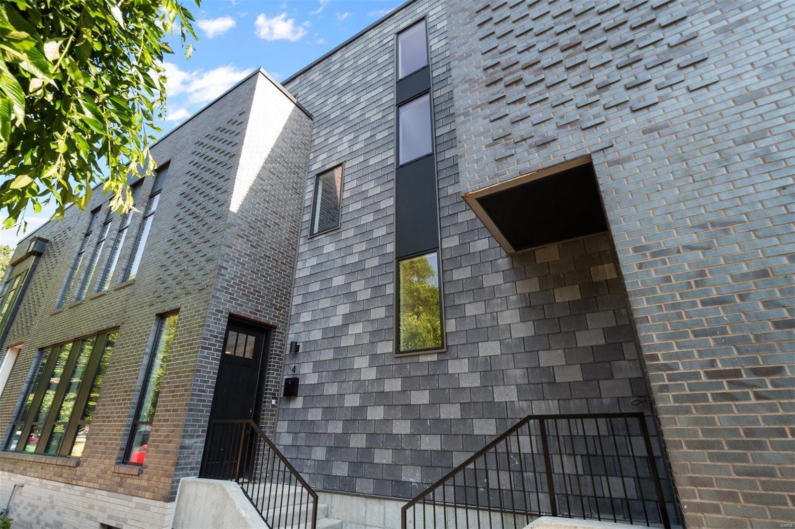 MOVE-IN READY, NEW TOWNHOME! This sexy 3-story, 3 bed/4.5 bath, city residence has a stunning custom brick façade housing a curated collection of high-end fixtures & finishes. You’ll spend all of your time in the light filled kitchen with JennAir appliances, oversized island & quartz countertops. A large dining area boasts floor to ceiling windows & a comfortable living room has a private balcony. The fabulous primary suite has coffered ceilings, sitting area, giant walk-in closet & bath with double sinks, custom tile, oversized glass shower with dual heads & frameless door. Two add'l bedrooms, one with built-in Murphy style bed/storage, laundry room, finished lower level & 2-car tuck under garage provide plenty of space for everyday life. The highlight of this townhome is a 650 SQ FT ROOFTOP TERRACE with adjacent interior wet bar, begging to entertain you. Perfectly situated facing the manicured cul-de-sac at the end of tree lined West Pine - walkable to coffee, dining & cocktails.