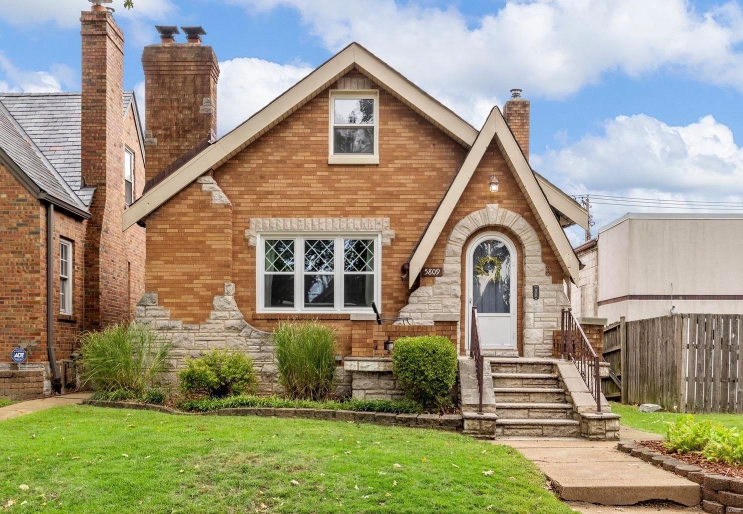 Buyers... are you worried about your interest rate?  We are open to using credits for a mortgage interest rate buy down fee (that will lower your monthly payment!) or to be used towards closing costs & pre-paids (less money out of the buyer's pocket!). An absolute gem in St. Louis Hills with a ton of character. Stained glass windows, beautiful hardwood floors & historic woodwork. This home makes a statement, is spacious & lives like it's twice its size. The kitchen has white custom cabinets, open shelves, stainless steel appliances & a ton of counter space. The open staircase leads to the 2nd floor with more bedrooms & a full bathroom. You will love the location. Walk to all your entertainment! Francis Park, the restaurants on Hampton & Macklind Ave are just a couple blocks away. You are also a very short drive to Forest Park, Central West End, St. Louis University & Washington University. This home is literally in the center of everything!