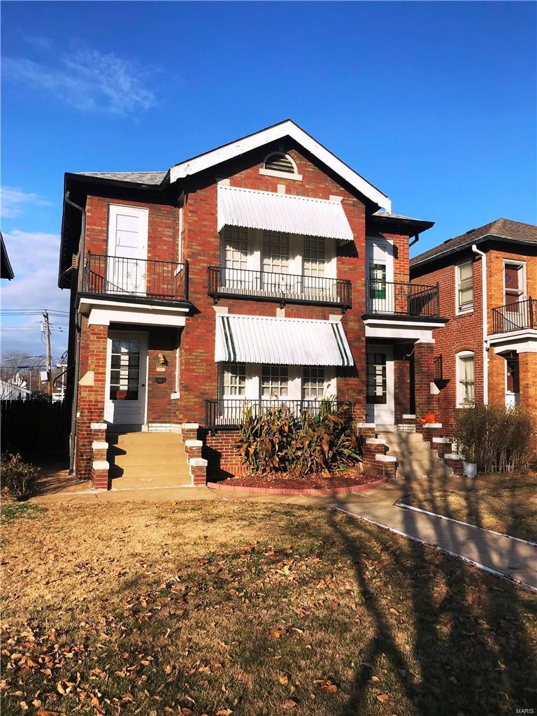 Charming very large 2200 sq feet duplex on a quiet S. City block.  This property has been in the same family and owner occupied for over 30 years.  This building has been well taken care of however the systems could be updated.  There is a newer architectual shingle roof and pvc stack, the electrical service is fuse boxes and the radiators are dated, but both are functioning fine.  Hardwood floors through out and have been covered in carpet for years so are in great shape.  The woodwork is extensive and intact as well as the stained glass and vitrolite tile in the bathroom.  Functional 1 car garage, fenced yard.  There is a long term tenant in the 1st floor unit, speaks very limited English, please do not disturb her. Showings will be 2nd floor only, 1st floor with accepted contract.