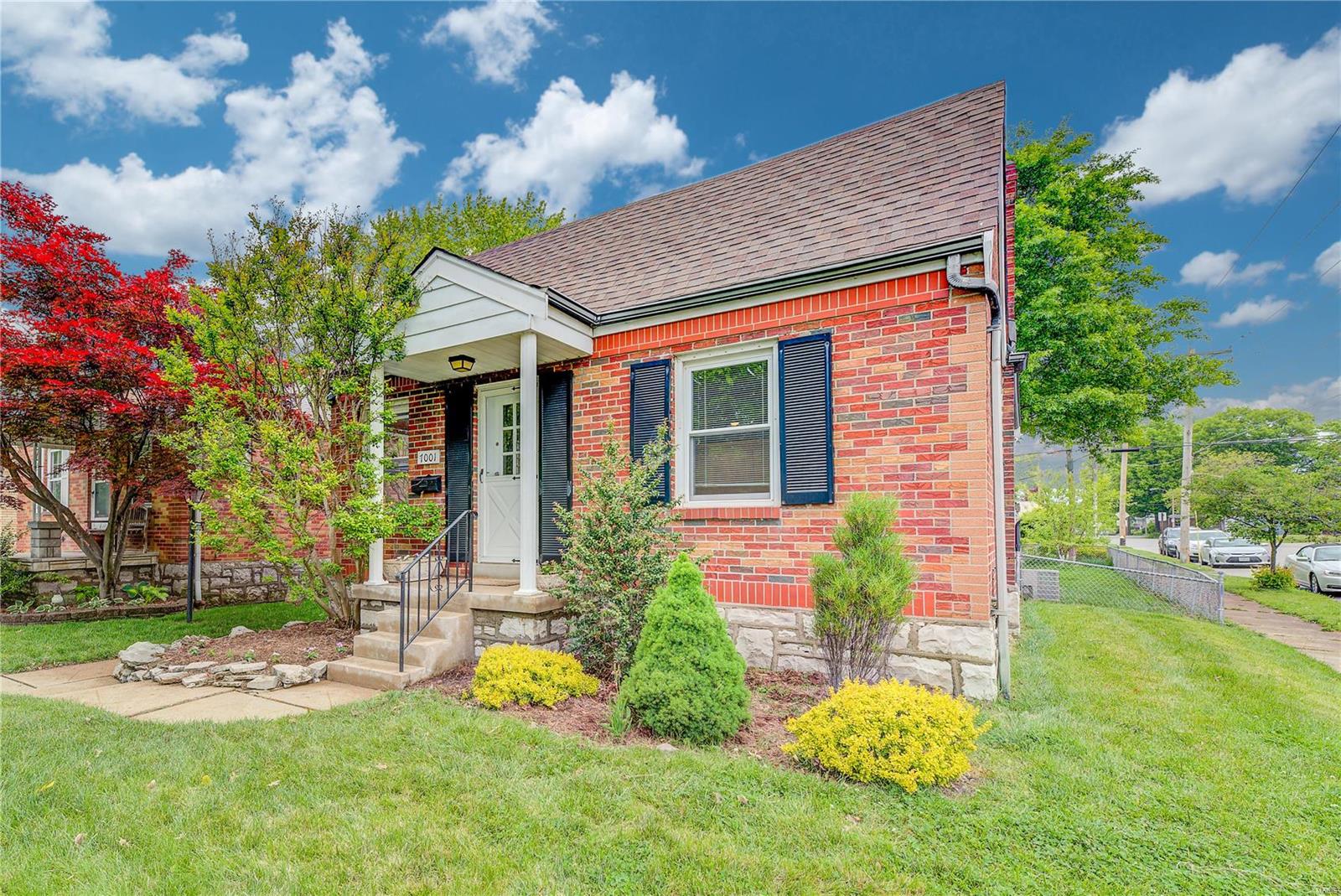 This cozy 2 bed, 1 bath home nestled in a quiet neighborhood is a must see! Walk inside to find beautiful hardwood floors, two large bedrooms with ample closet space and an updated full bath. The large eat-in kitchen has newer countertops, stainless appliances and clean, white cabinets! The partially finished lower level features a large family room, workshop, cedar closets and extra storage area! Fully fenced backyard, large patio, detached oversized one car garage and being within walking distance to Metrolink are just some of the additional perks of this home. Schedule your showing today!!